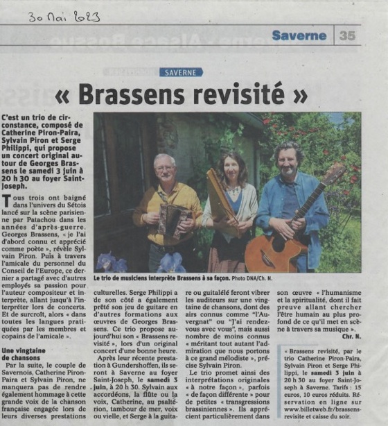 article dna brassens